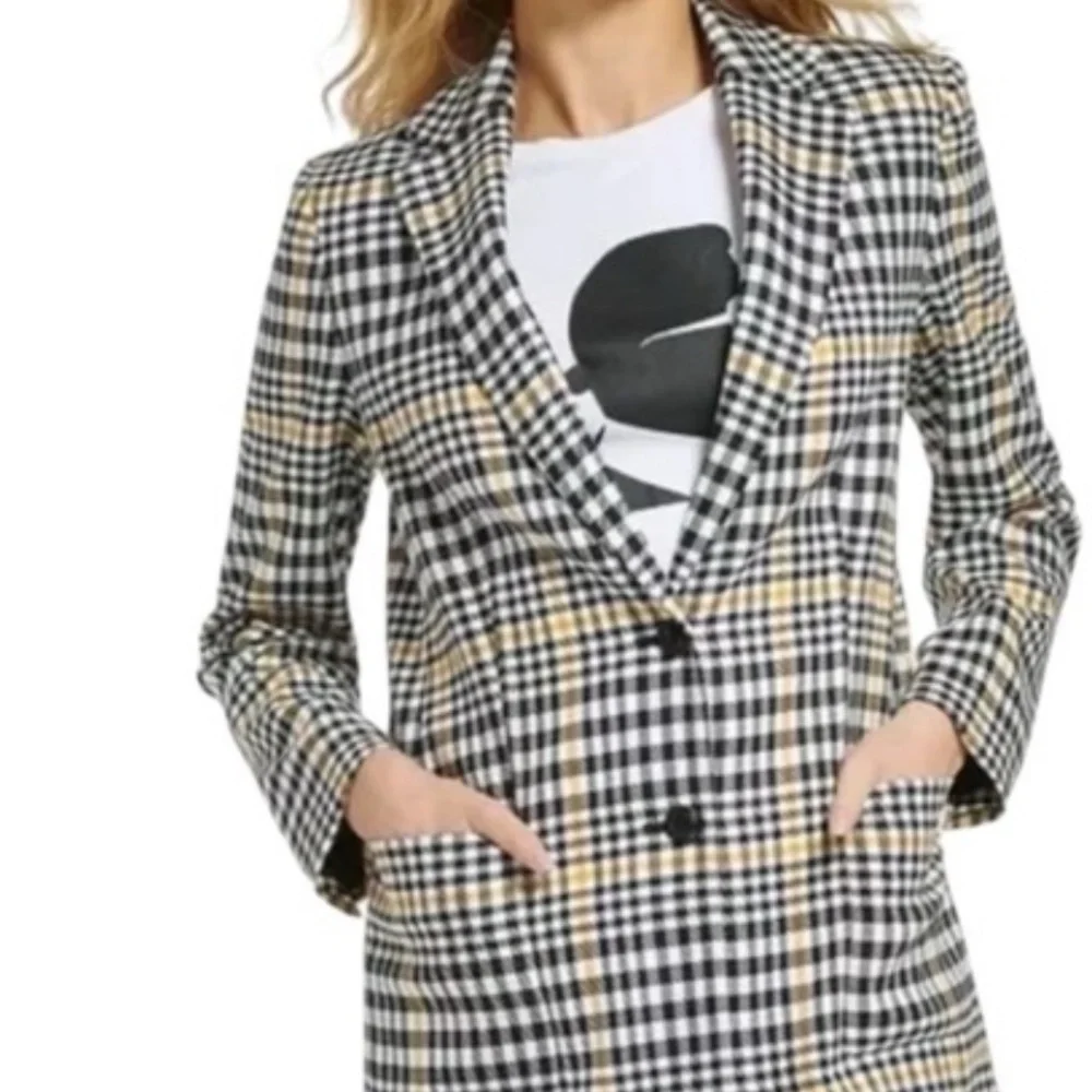 NWT Truth by Republic Houndstooth Blazer Coat